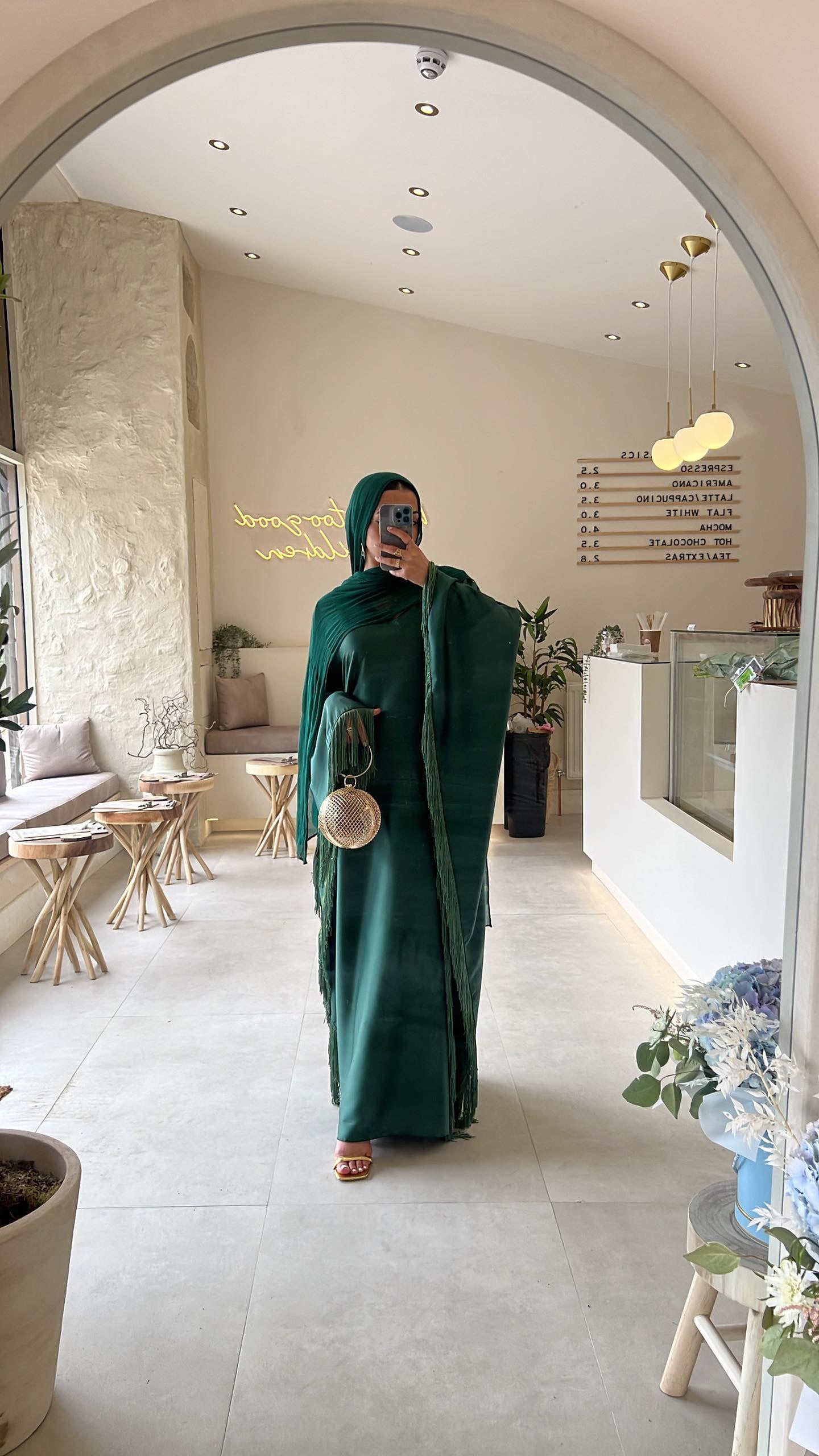 Sia - Tassel Kaftan (Emerald)